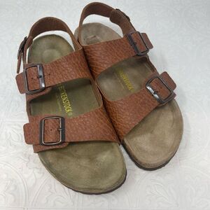 Birkenstock Brown Milano Slingback Sandals Size 43